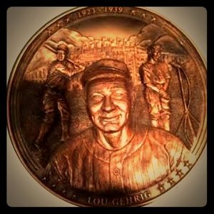 Young, Cy, Lou Bradford Exchange Commemorative Pla